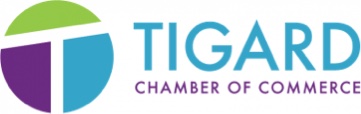 Bull Mountain Orthodontics logo featuring "Tigard" and Chamber of Commerce, orthodontist tigard or, Invisalign tigard or.